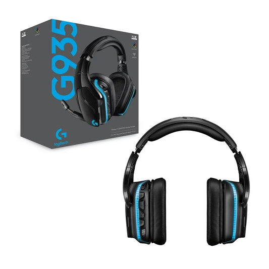 Logitech G935 7.1 Surround Sound Wireless Gaming Headset | Black