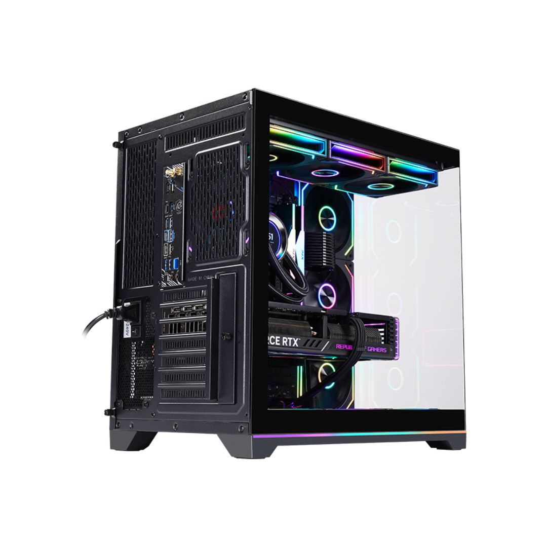 Wjcool Man ROBIN II PLUS SCAR 4 Fan Mid Tower Case | Black