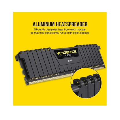 Corsair Vengeance LPX DDR4 16GB (1x16) | 3200Mhz | C16 | Black