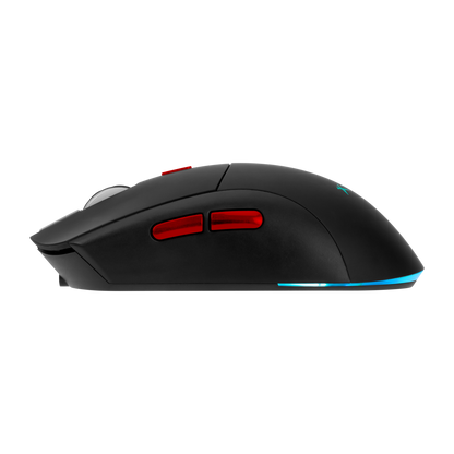 Xtrike Me GW-613 RGB Wired Gaming Mouse | Adjustable DPI 1200/2400/3200 | 6 Buttons | 7-Color Backlight | Optical Sensor for PC/Mac/iOS/Android