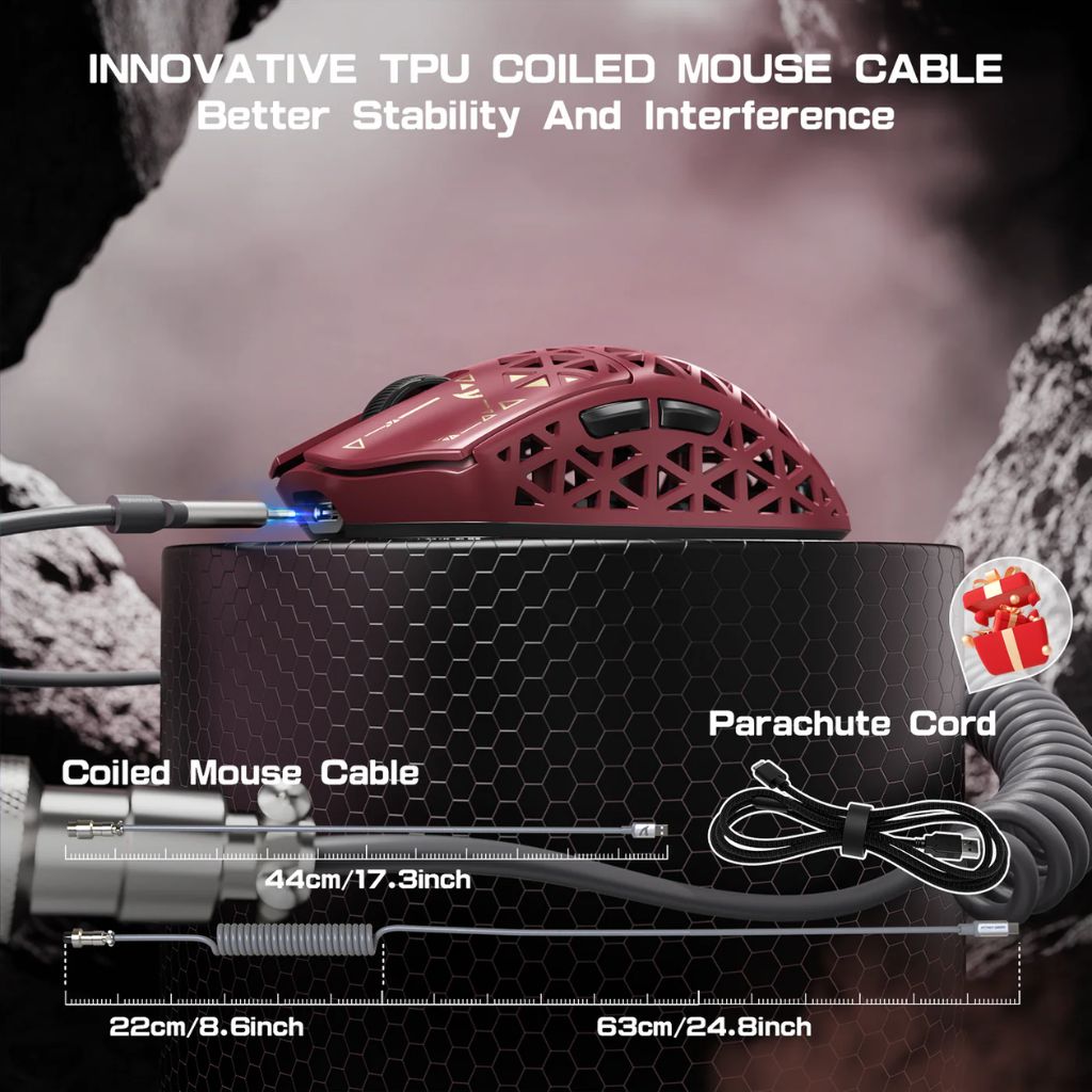 Attack Shark R5 Ultra Wireless | Red