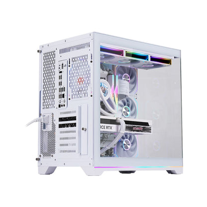 Wjcool Man ROBIN II PLUS SCAR 4 Fan Mid Tower Case | White