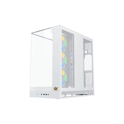 Xigmatek Pano II Arctic Mid Tower Case | White
