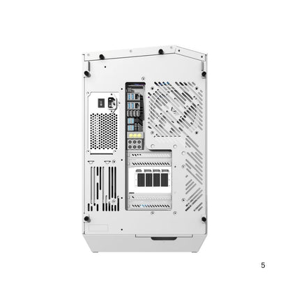 DarkFlash DY470 Mid Tower Case | White