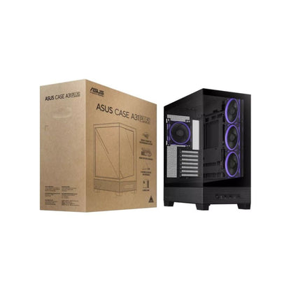 ASUS A31 PLUS Case | 4 Fan ARGB | Black