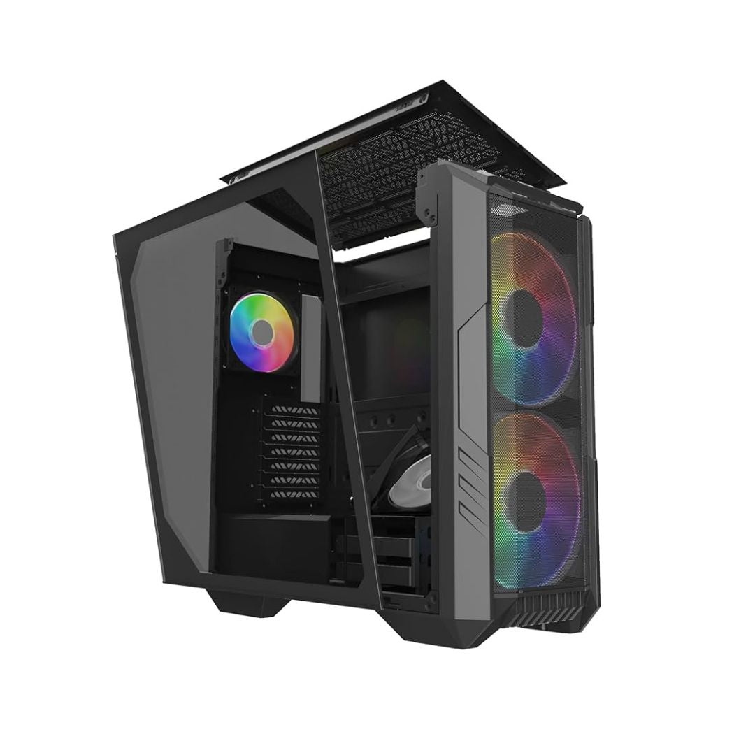 Cooler Master HAF 500 Mid Tower 3 Fan | Black