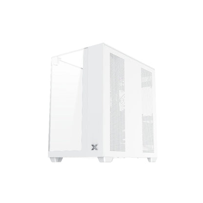 Xigmatek Aqua V Mid Tower Case | Arctic White
