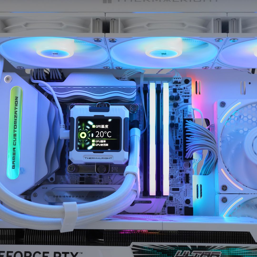 Thermalright Frozen Warframe 360 ARGB Liquid CPU Cooler | White