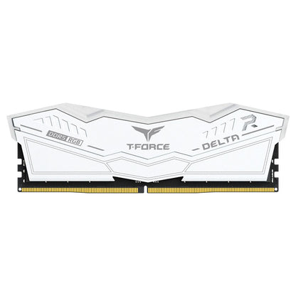 TEAMGROUP T-Force Delta RGB DDR5 Ram 64GB (2x32GB) 6000MHz CL38 | White