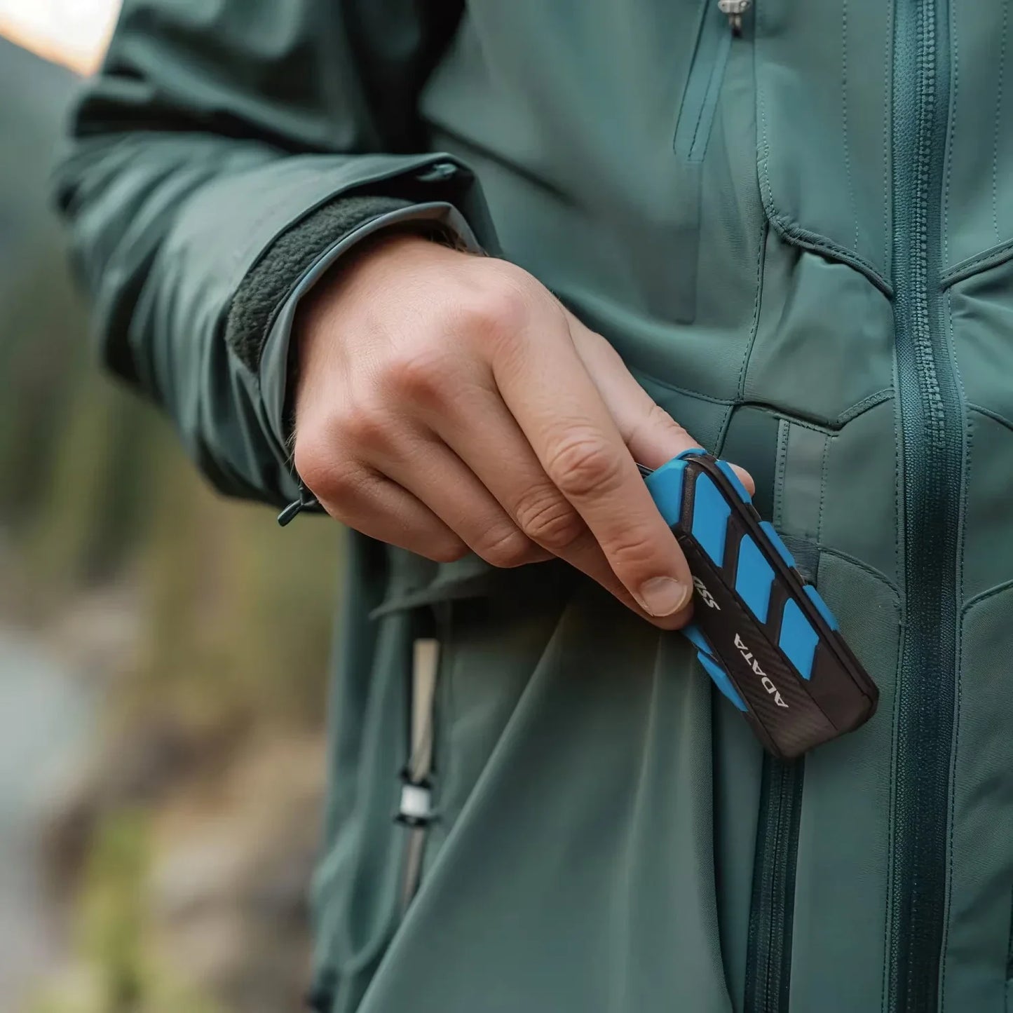 ADATA SD820 4TB Rugged External SSD – USB 3.2 Gen 2×2, Up to 2000 MB/s, IP68 Waterproof & Dustproof, MIL-STD-810G Drop-Resistant Portable Drive