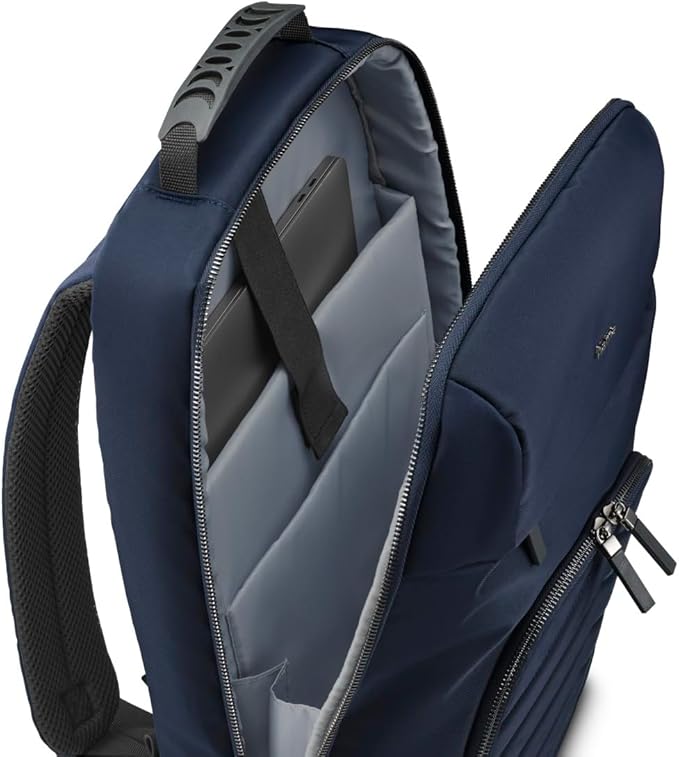 Hama Premium Lightweight Laptop Backpack | Fits 16.2" Laptops | Dark Blue | Eco-Friendly | Padded Compartments