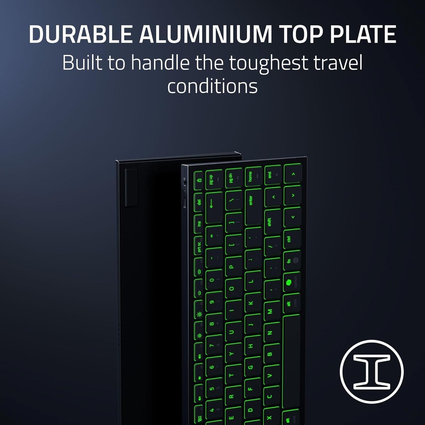 Razer Joro Ultra-Thin Wireless Gaming Keyboard | 75% Layout | Low-Profile Scissor Switches | RGB | Bluetooth + USB-C