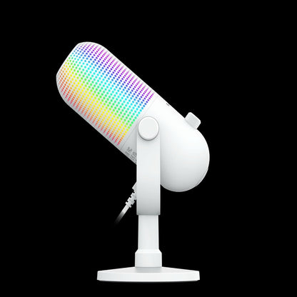 Razer Seiren V3 Chroma RGB USB Microphone | Supercardioid Condenser Mic | Tap-to-Mute Sensor | Stream-Reactive Chroma RGB | 96kHz/24-bit