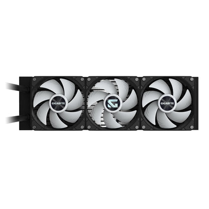GIGABYTE GAMING 360 360mm AIO Liquid CPU Cooler | 403×120×35 mm Radiator | 3×120mm ARGB Fans (500-2200 RPM) | 4500 RPM Pump | Supports LGA1851/1700/1200 & AM5/AM4