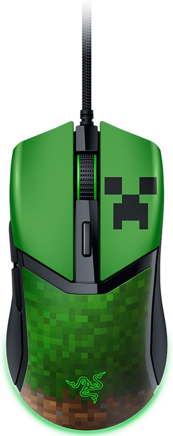 Razer Cobra Wired Gaming Mouse – 58g Lightweight, 8,500 DPI Optical Sensor, Gen-3 Optical Switches, Chroma RGB Underglow, Speedflex Cable