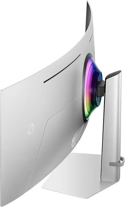 Samsung Odyssey OLED G9 49" Curved Ultrawide Gaming Monitor – 1440p, HDR, 240Hz (No Built-in Speakers)
