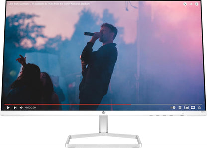 HP Series 5 27" FHD White Monitor | 527sw (94F46AS) | IPS Panel | 100Hz | 99% sRGB | HDMI & VGA | Eye Ease | Tilt Stand
