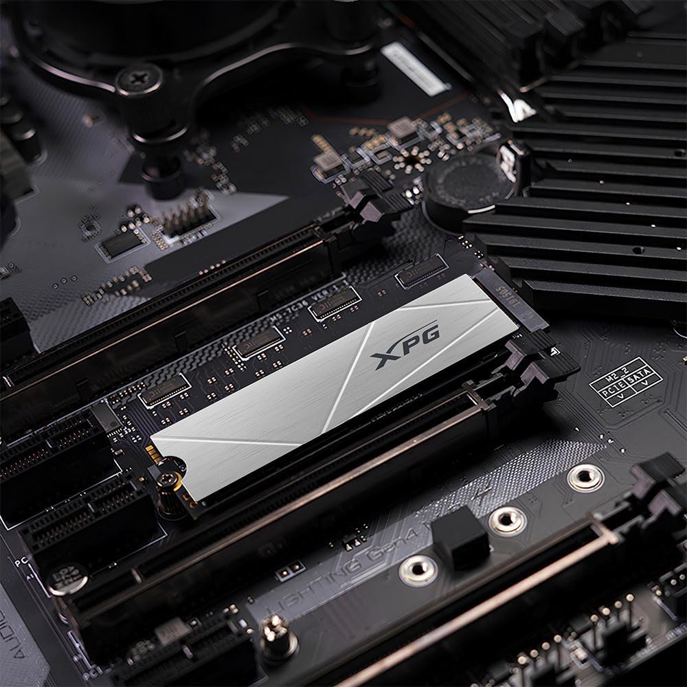 XPG GAMMIX S60 2TB PCIe Gen4 x4 NVMe SSD – Up to 5000/4200MB/s, M.2 2280 with Heat-Sink, PS5 Compatible
