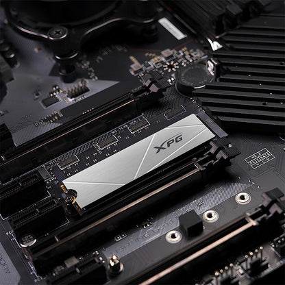 XPG GAMMIX S60 2TB PCIe Gen4 x4 NVMe SSD – Up to 5000/4200MB/s, M.2 2280 with Heat-Sink, PS5 Compatible