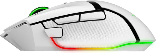 Razer Basilisk V3 Pro 35K Wireless RGB Gaming Mouse | White | 35K DPI | 13 Programmable Buttons