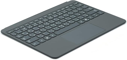 Microsoft Surface Pro Keyboard for Surface Pro 12" Device | Keyboard Only | Alcantara Material | Slate- English/Arabic