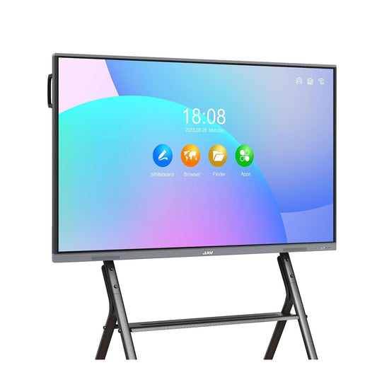 Luminex 75-Inch 4K UHD & AI Built-in Camera Smart Interactive Whiteboard | Android 13.0 | RAM 8GB | Storage 128GB