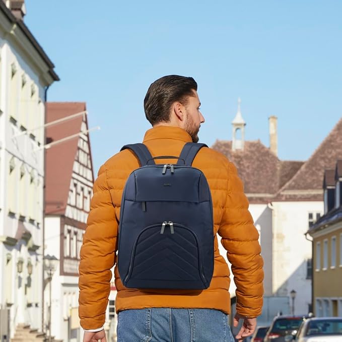 Hama Premium Lightweight Laptop Backpack | Fits 16.2" Laptops | Dark Blue | Eco-Friendly | Padded Compartments