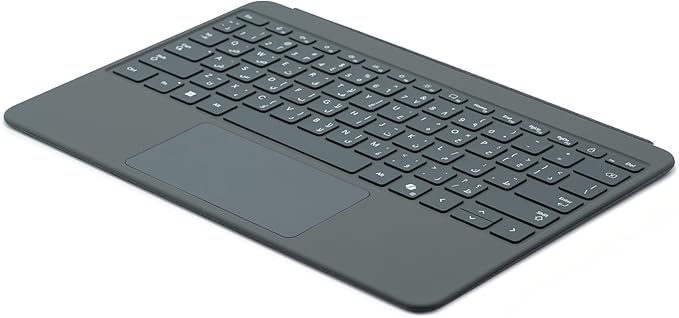 Microsoft Surface Pro Keyboard for Surface Pro 12" Device | Keyboard Only | Alcantara Material | Slate- English/Arabic
