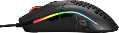 Glorious Model O Wired Gaming Mouse | 67g Ultra-Lightweight | Pixart 3360 Sensor | RGB Lighting | Honeycomb Design | Omron Switches | Ambidextrous | Matte Black