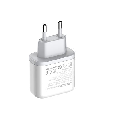 LDNIO A2526C 45W Dual USB Fast Charger (USB‑C PD + USB‑A QC4.0) | Power Delivery & Quick Charge | Compact Wall Charger with Dual Ports