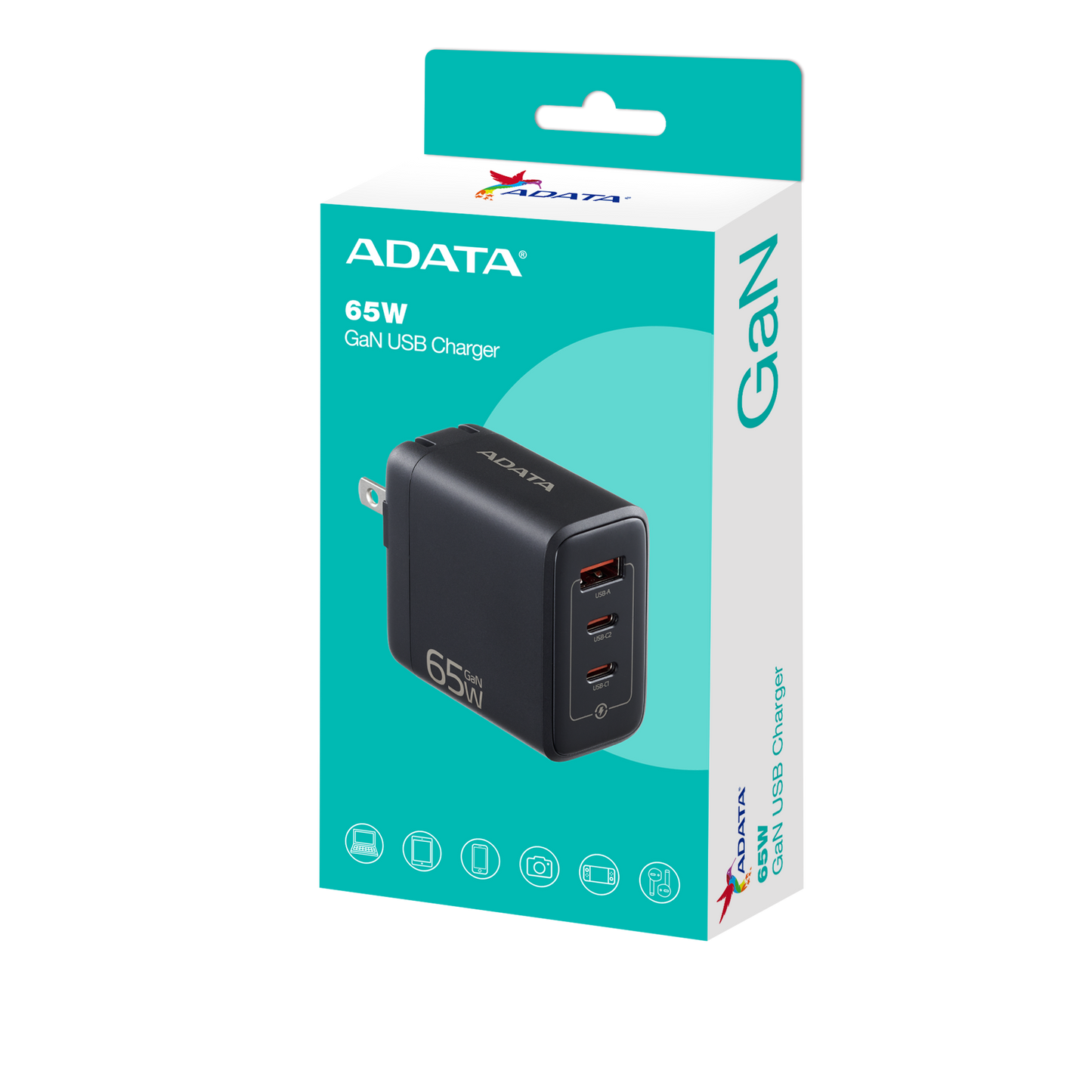 ADATA 65W GaN USB Charger