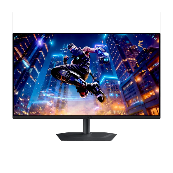 GIGABYTE MO32U2 31.5″ QD-OLED 4K Gaming Monitor — 3840×2160 UHD, 240Hz Refresh, 0.03ms Response, 99% DCI-P3, DisplayHDR True Black 400, HDMI 2.1, DisplayPort, USB-C, Built-in Speakers