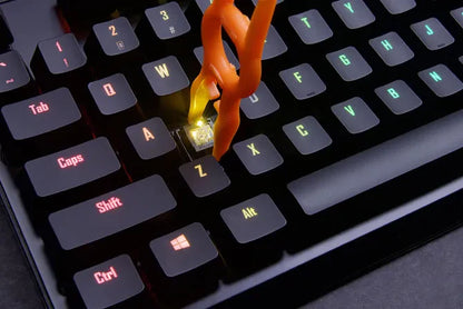 GIGABYTE AORUS K9 Optical RGB Mechanical Gaming Keyboard | Flaretech Optical Switches | 0.03ms Debounce | 100M Key Lifetime | Per-Key RGB | N-Key Rollover | USB 2.0 | AORUS Engine