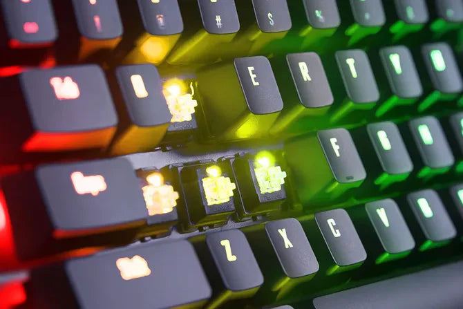 GIGABYTE AORUS K9 Optical RGB Mechanical Gaming Keyboard | Flaretech Optical Switches | 0.03ms Debounce | 100M Key Lifetime | Per-Key RGB | N-Key Rollover | USB 2.0 | AORUS Engine