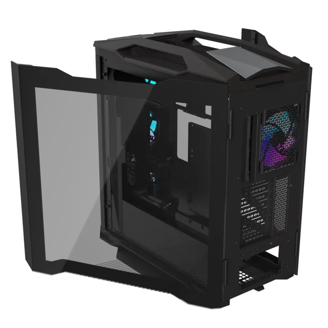 GIGABYTE AC601G Mid-Tower PC Case | High-Airflow Mesh Design | Tempered Glass Side Panel | Supports ATX/Micro-ATX/Mini-ITX | Tool-Free Installation | 4 Pre-Installed ARGB Fans | USB-C Front I/O (gigabyte.com )