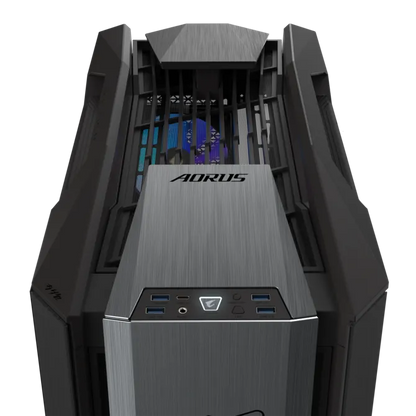 GIGABYTE AC601G Mid-Tower PC Case | High-Airflow Mesh Design | Tempered Glass Side Panel | Supports ATX/Micro-ATX/Mini-ITX | Tool-Free Installation | 4 Pre-Installed ARGB Fans | USB-C Front I/O (gigabyte.com )
