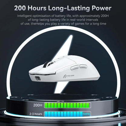ATTACK SHARK X6 Wireless Gaming Mouse | White