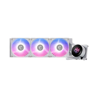 MSI MPG CoreLiquid P13 360 AIO Liquid Cooler with LCD Screen | White