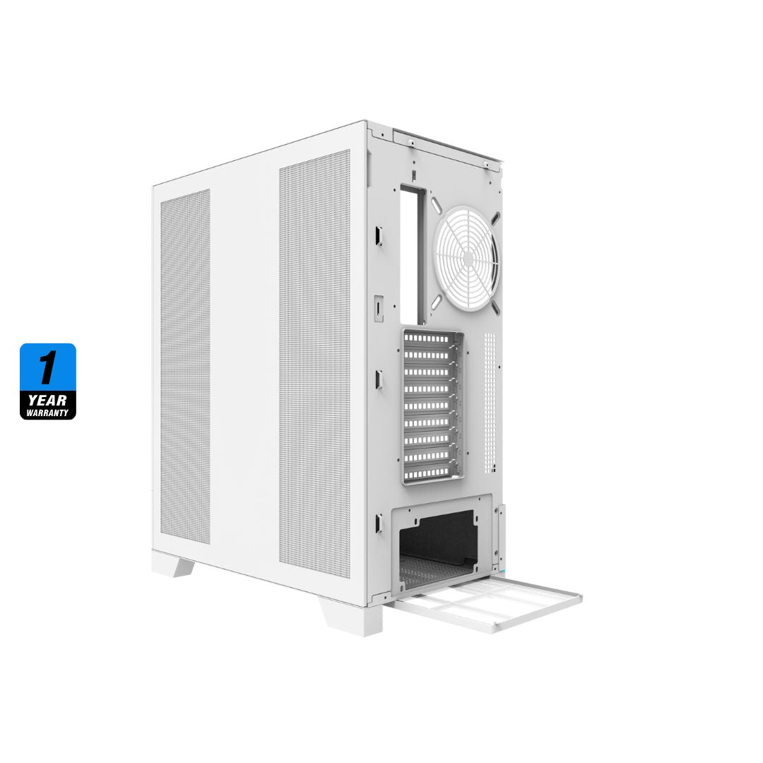 DarkFlash DY450L Pro Mid Tower Case | White