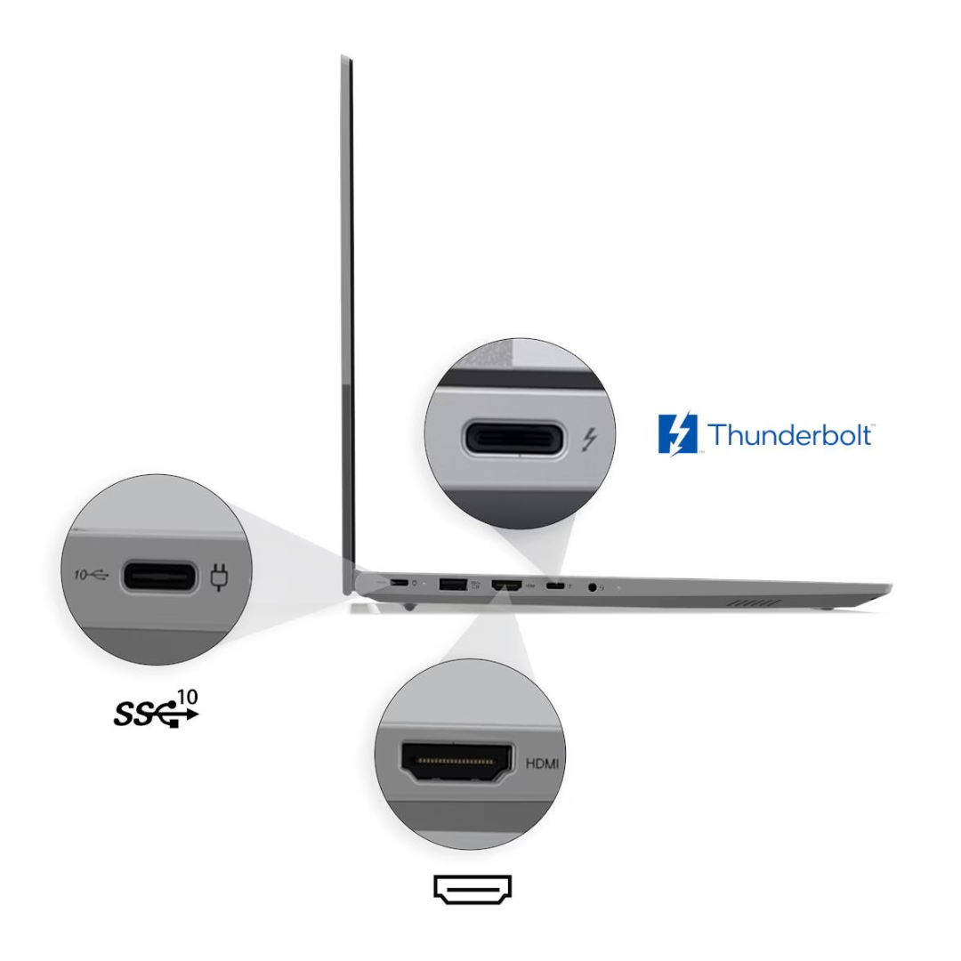 Lenovo ThinkBook 16 G8 IAL | (30GR | 2KGR) | Intel Core Ultra 7-255H | RAM 16GB | SSD 512GB | Intel Graphics | 16.0 IPS WUXGA 60Hz | Arctic Grey
