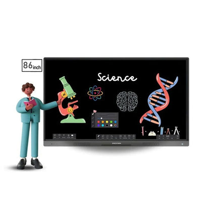 Luminex 86-Inch 4K UHD & AI Built-in Camera Smart Interactive Whiteboard | Android 15.0 | RAM 16GB | Storage 256GB