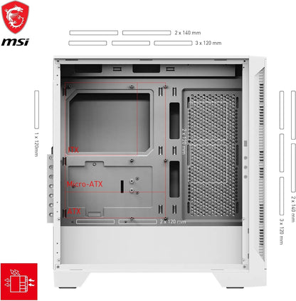 MSI | MAG FORGE 320R AIRFLOW | PC case | Medium Tower