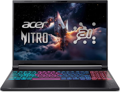 Acer Nitro V 16S Intel ANV16S-71-97BE - 16" IPS  180Hz - Intel Core 9 270H - 16GB RAM - 1TB SSD - NVIDIA  RTX 5070 8GB - WIN 11 PRO K