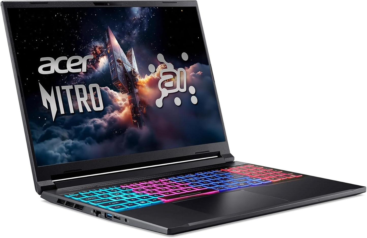 Acer Nitro V 16S Intel ANV16S-71-97BE - 16" IPS  180Hz - Intel Core 9 270H - 16GB RAM - 1TB SSD - NVIDIA  RTX 5070 8GB - WIN 11 PRO K