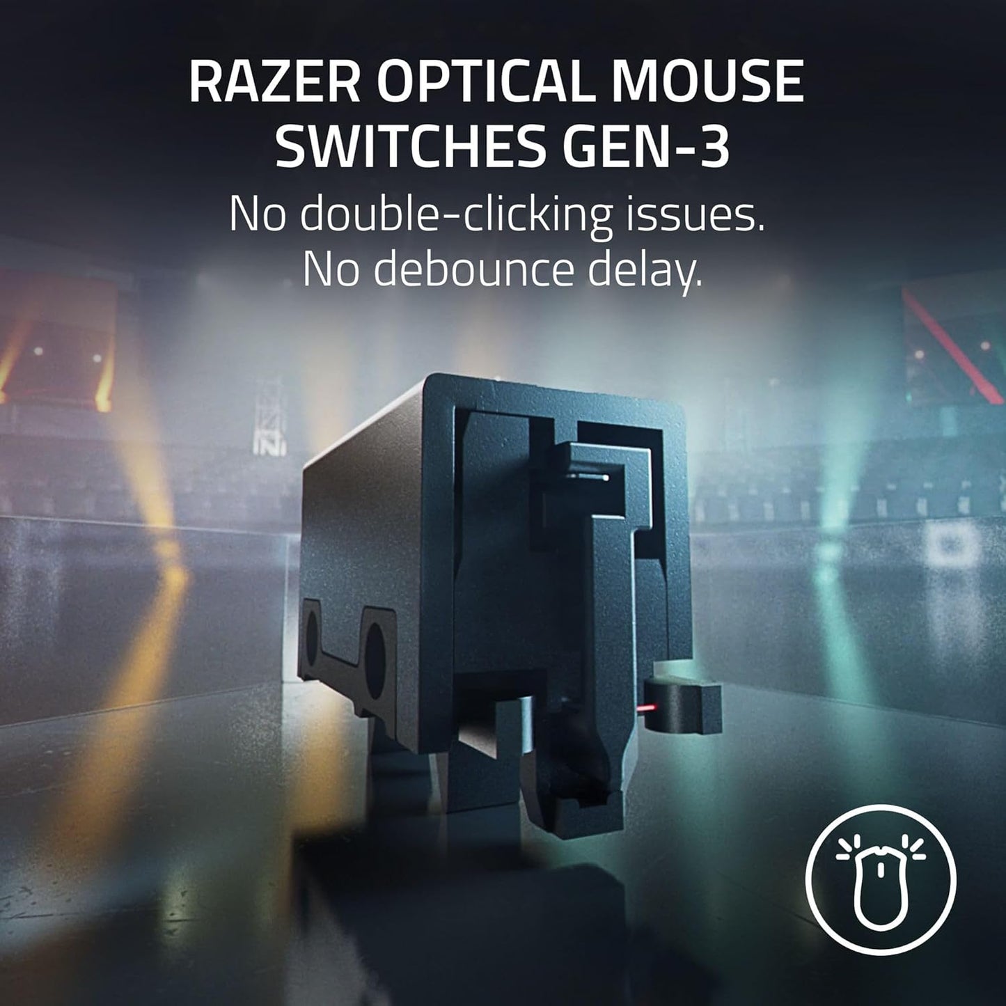 Razer DeathAdder V3 Pro Wireless Gaming Mouse: 63g Lightweight - Focus Pro 30K Optical Sensor - Optical Switches Gen-3 - HyperSpeed Wireless - 5 Programmable Buttons - 90 Hr Battery - Fortnite Edition