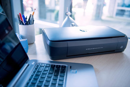 HP OfficeJet 202 Mobile Printer | Ultra-Portable Color Inkjet | Wi-Fi & USB | Up to 10 ppm Black / 7 ppm Color