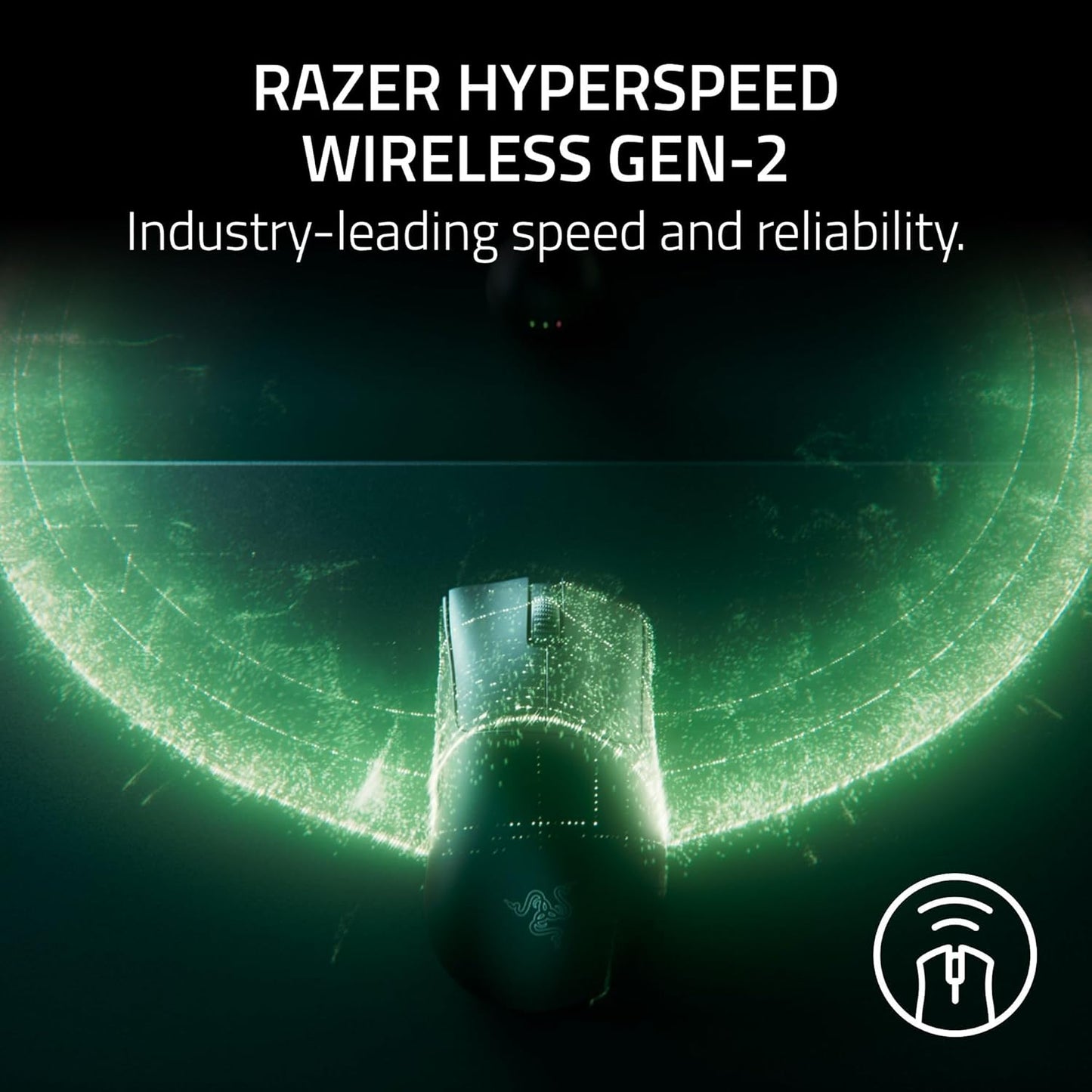 Razer DeathAdder V4 Pro Wireless Gaming Mouse | 45K Optical Sensor | 8000Hz Polling Rate | 6 Programmable Buttons | Ultra-Light 56g | HyperSpeed Wireless | 150Hr Battery Life | Ergonomic Esports Mouse