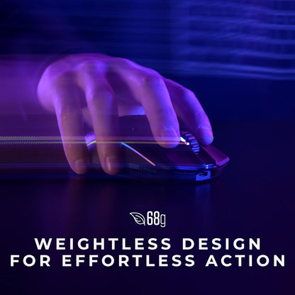 Glorious Model O 2 Mini Wireless Gaming Mouse | 57g Ultra-Lightweight | 26K Optical Sensor | Dual Wireless 2.4GHz & Bluetooth 5.2 | Up to 210H Battery | 80M Clicks | 6 Programmable Buttons | FPS Gaming Mouse