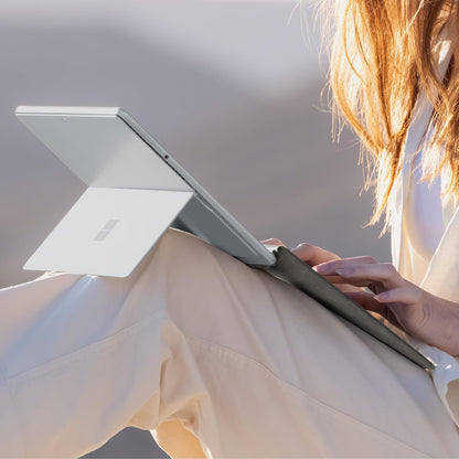 Microsoft Surface Pro Keyboard with Slim Pen Storage | 13" Platinum | English/Arabic | for Surface Pro 11 / Pro 9 / Pro 8