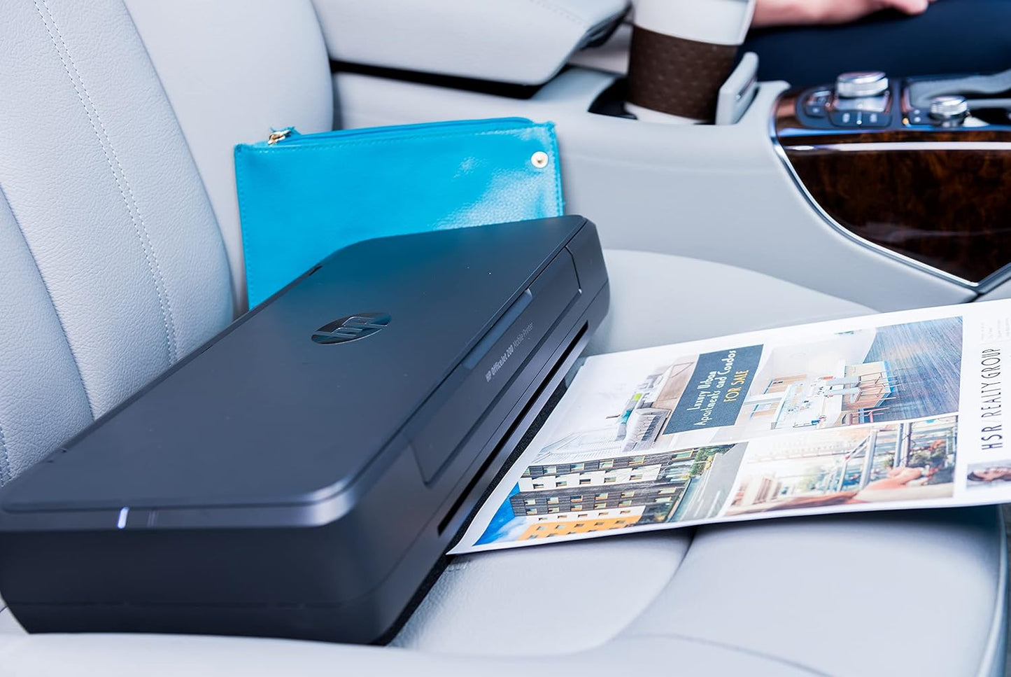 HP OfficeJet 202 Mobile Printer | Ultra-Portable Color Inkjet | Wi-Fi & USB | Up to 10 ppm Black / 7 ppm Color